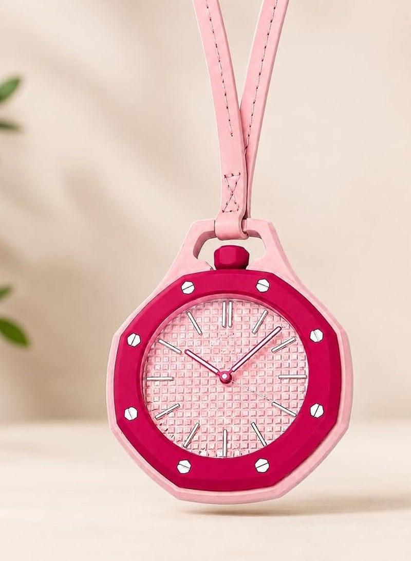 Wtech Fashion Watch High Quality Water Resistant 50M Stylish Watch - Pink - Image 2