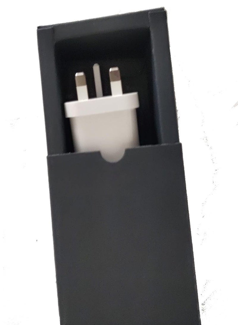 MUNTAQI "Dual Ports Fast Wall Charger – 30W GaN PD USB-C for Phones and Notebooks, Compatible with iPhone, iPad Pro, MacBook Air, Samsung Laptop, S21, and More, 18W USB Port for Second Device – White" - Image 4