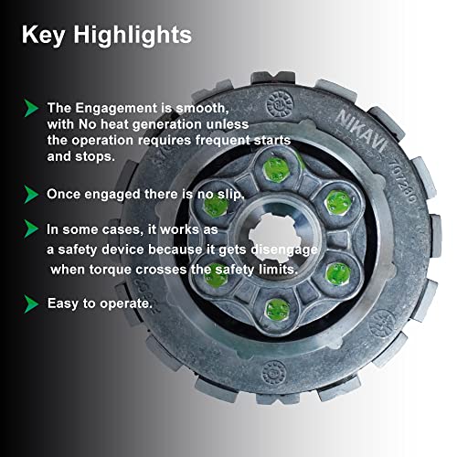 NIKAVI NICA08 Inner Clutch Assembley Compatible for Bajaj Discover- 100 / Discover 125 New - Image 2