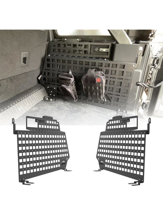 Broaddict Rear Window Interior Shelf Storage Molle Panel Fit for Ford Bronco (Hard Top) 4 Door 2021 2022 2023 2024 - Image 1