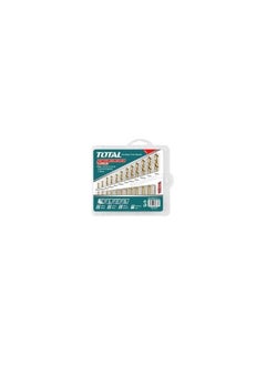 TOTAL 12-Piece Hss Twist Drill Bits Set 