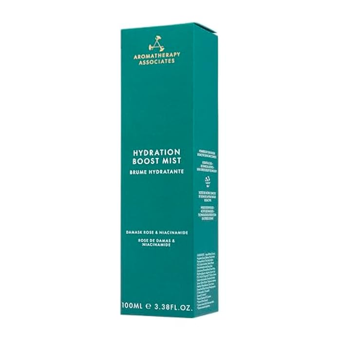 Aromatherapy Associates Hydration Boost Mist with Rose Water, Hyaluronic Acid & Niacinamide, Lightweight Daily Moisture Mist for Dry or Dehydrated Skin, Fruity Floral Scent, 1.69 fl oz - Image 3