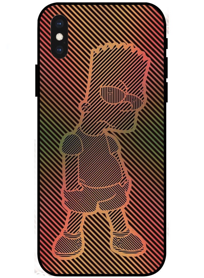 EYE CATCH iPhone XS MAX Protective Case Cover Smart Protective Series for iPhone XS MAX Simpson Multicolor - Image 1