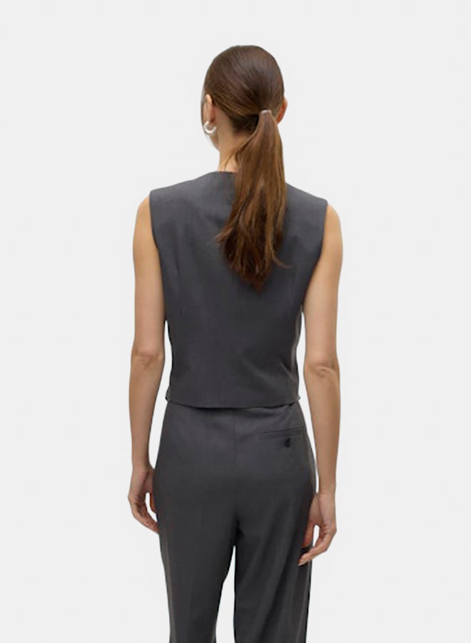 VERO MODA VERO MODA Womens Liba Sleeveless Waistcoat - Image 4