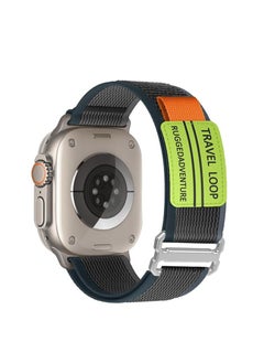 Trail Loop Strap for Apple Watch Ultra Band 49mm 45mm 44mm 42mm iWatch Ultra Band Men Women, Rugged Sport Strap Soft Nylon Wristband for iWatch Ultra 2 Bands Series 9 8 7 6 5 4 3 2 1 SE