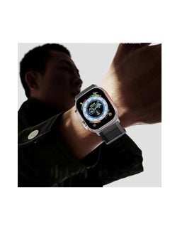 Generic Trail Loop Strap for Apple Watch Ultra Band 49mm 45mm 44mm 42mm iWatch Ultra Band Men Women, Rugged Sport Strap Soft Nylon Wristband for iWatch Ultra 2 Bands Series 9 8 7 6 5 4 3 2 1 SE  - Image 4