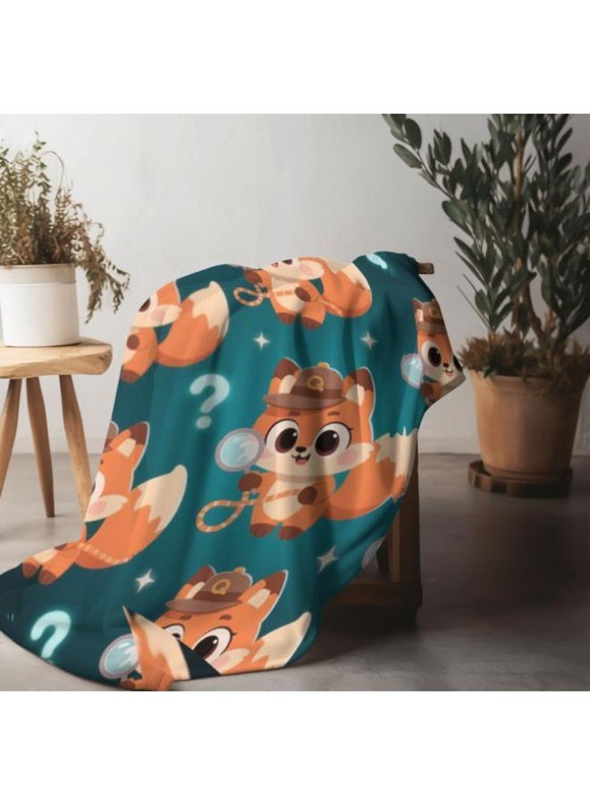 عام Wisdom Fairy (أحدث) بطانية رقيقة من الفانيلا (دافئة ومريحة، ومناسبة للنوم، واستخدام اللعبة، وإزالة الغبار والرمل) 150 سم * 200 سم - 114 - Image 3