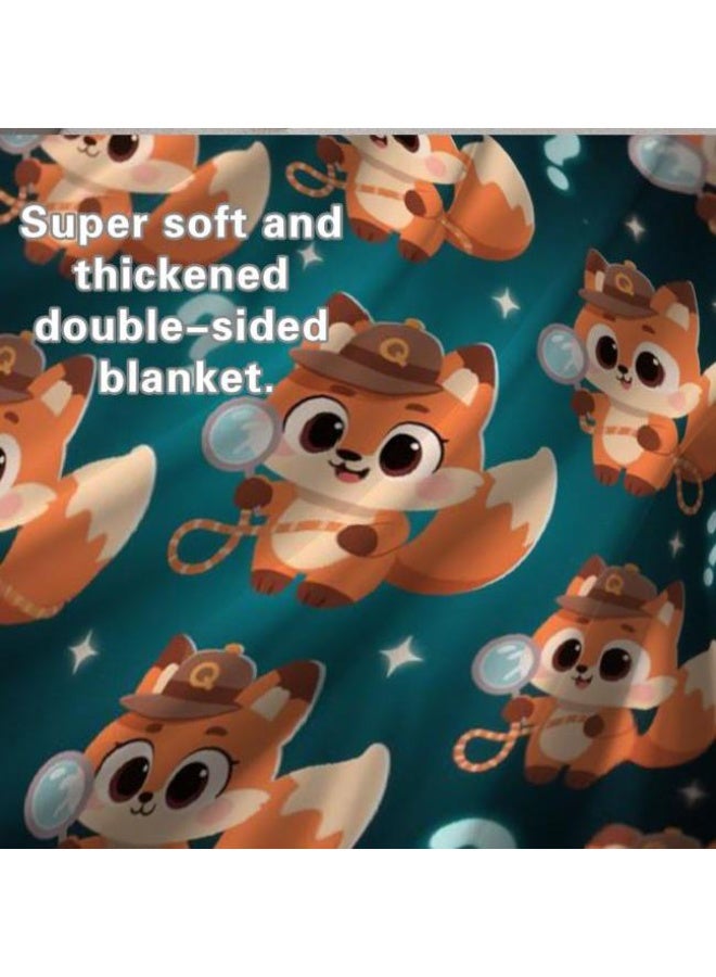 عام Wisdom Fairy (أحدث) بطانية رقيقة من الفانيلا (دافئة ومريحة، ومناسبة للنوم، واستخدام اللعبة، وإزالة الغبار والرمل) 150 سم * 200 سم - 114 - Image 5