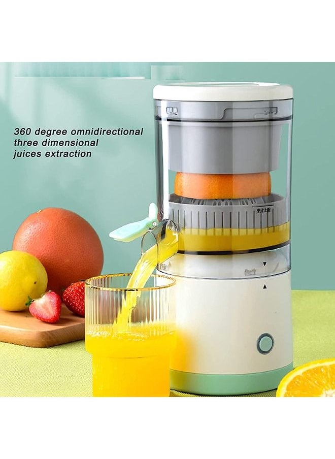 Arabest Electric Citrus Juicer, Hands-Free Portable USB Charging Powerful Electric Juicer Cordless Fruit Juicer, Multi functional 1-Button Easy Press Lemon Orange Squeezer Machine for Kitchen  - Image 2