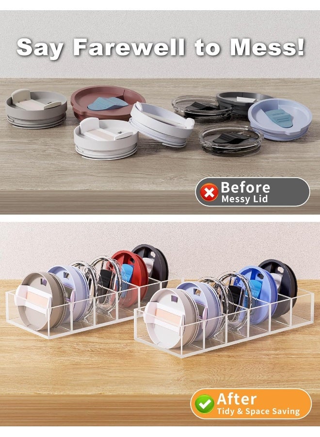TPGP Acrylic Tumbler Lid Organizer For Stanley Cup Accessories - Image 5