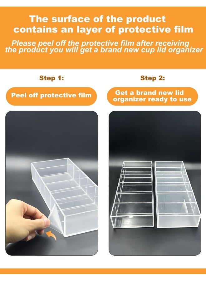 TPGP Acrylic Tumbler Lid Organizer For Stanley Cup Accessories - Image 3