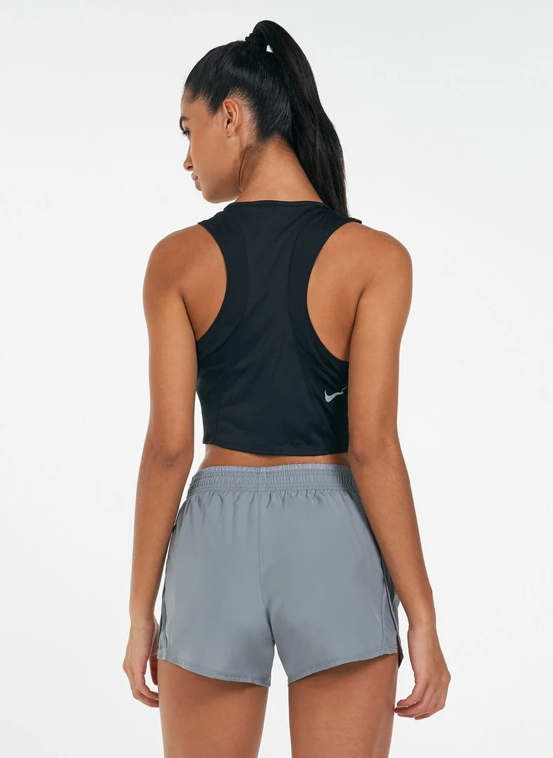 Nike Women's Dri-FIT Race Cropped Running Tank Top