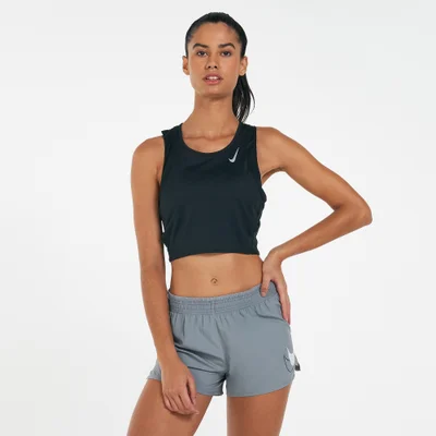 Nike Women's Dri-FIT Race Cropped Running Tank Top