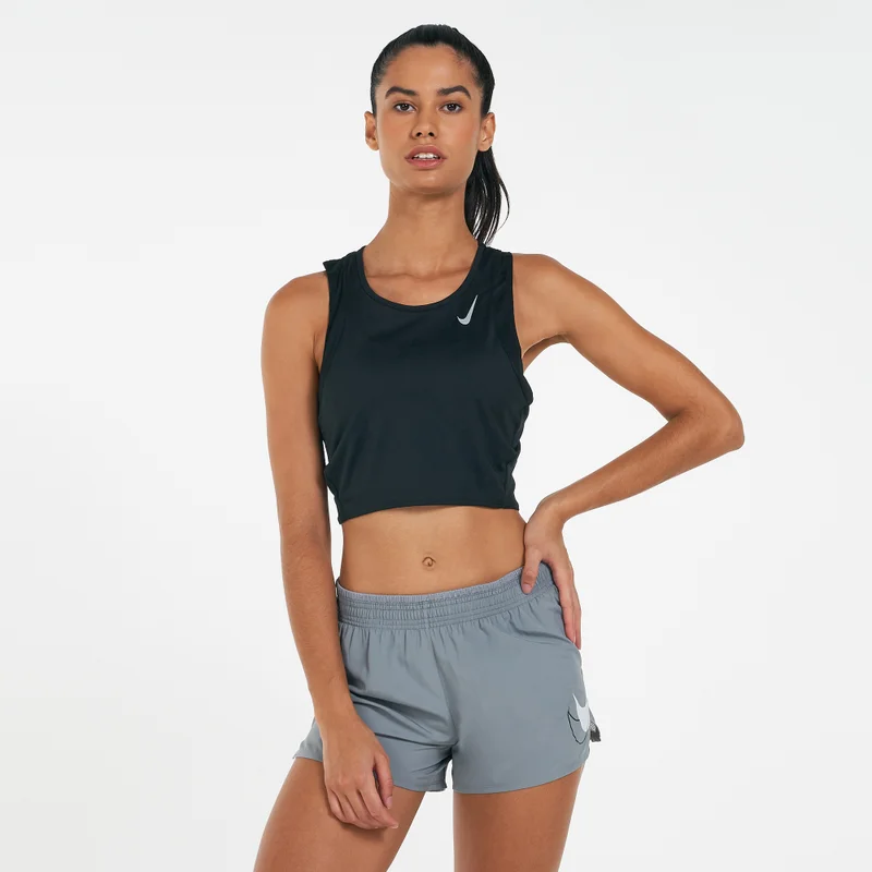 Nike Women's Dri-FIT Race Cropped Running Tank Top