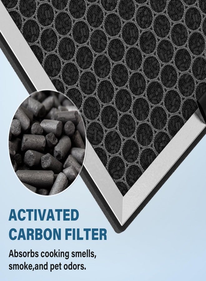 FMDZFL JF260 Replacement Filter Compatible with JF260 Air Purifier, 3-in-1 True HEPA H13 with Activated Carbon Filter, Part Number JF260-RF, 4 Pack - Image 4