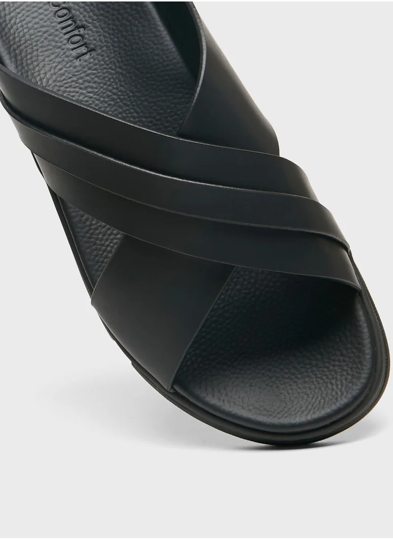 لو كونفورت Casual Double Strap Sandal