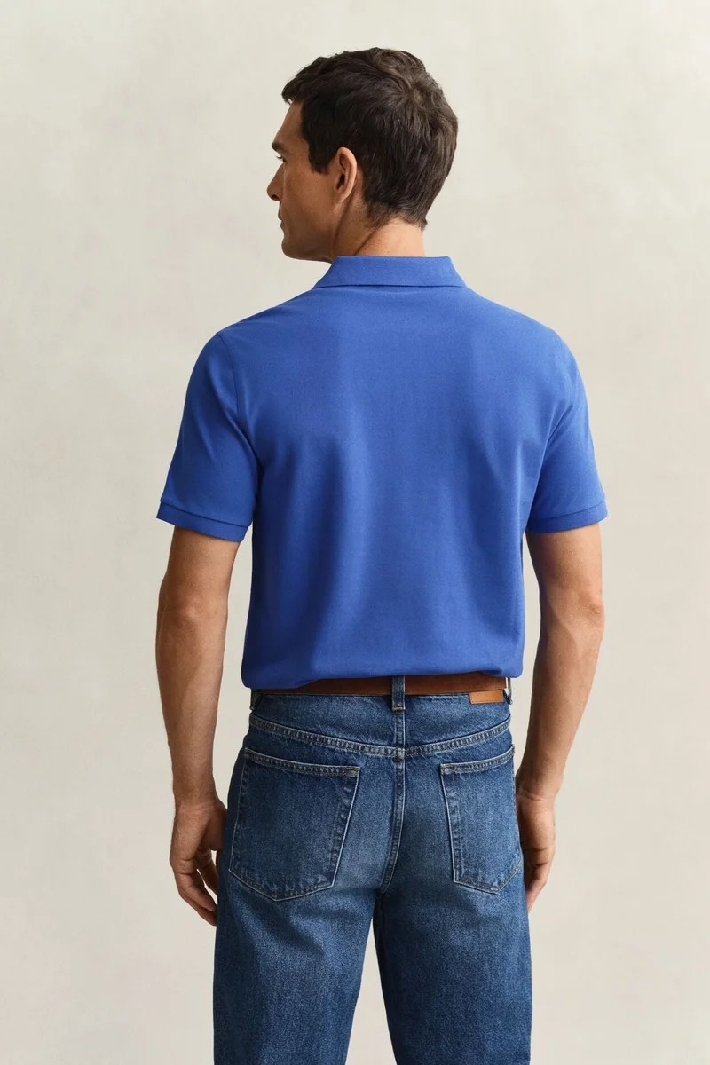 GANT  Regular Shield Short SleevePique Polo for Men | Best Price UAE