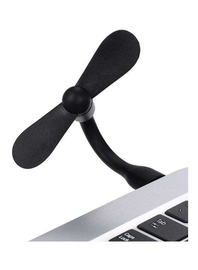 Loquat Mini USB Fan Black  - Image 3