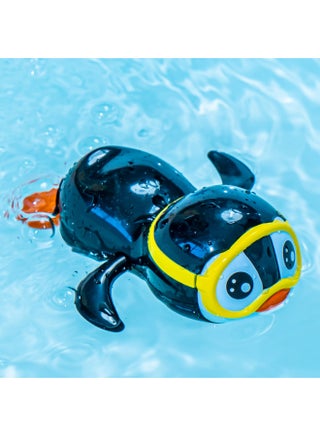 Children's Toys Boys And Girls Baby Bath Toys Water Swimming Little Frog Turtle Bathroom Toys Wholesale-Color:567 Hongzhi Swimming Penguin [black] - pzsku/ZFDC73C2312E4504BE65FZ/45/1745633560/e3992f71-34da-4d78-87a9-88b63d49739f