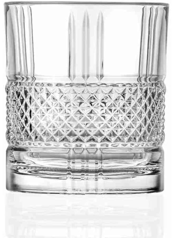 Rcr Brilliante Double Old Fashioned Tumbler Set 6-Pieces, 340 Ml Capacity - Image 1