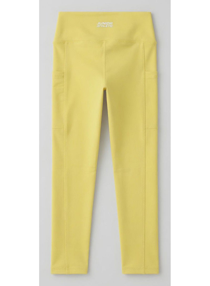 Junior Girls Pocketed Leggings - Image 4