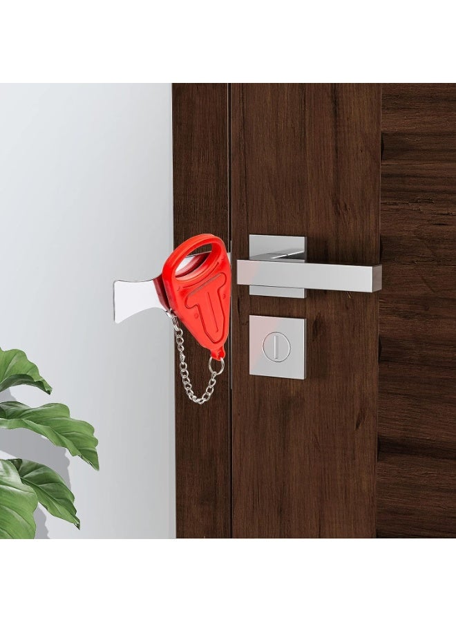 Portable door lock for home and cabinet security during travel for added safety and privacy, ideal for travel, hotels, homes, and apartments. - Image 3