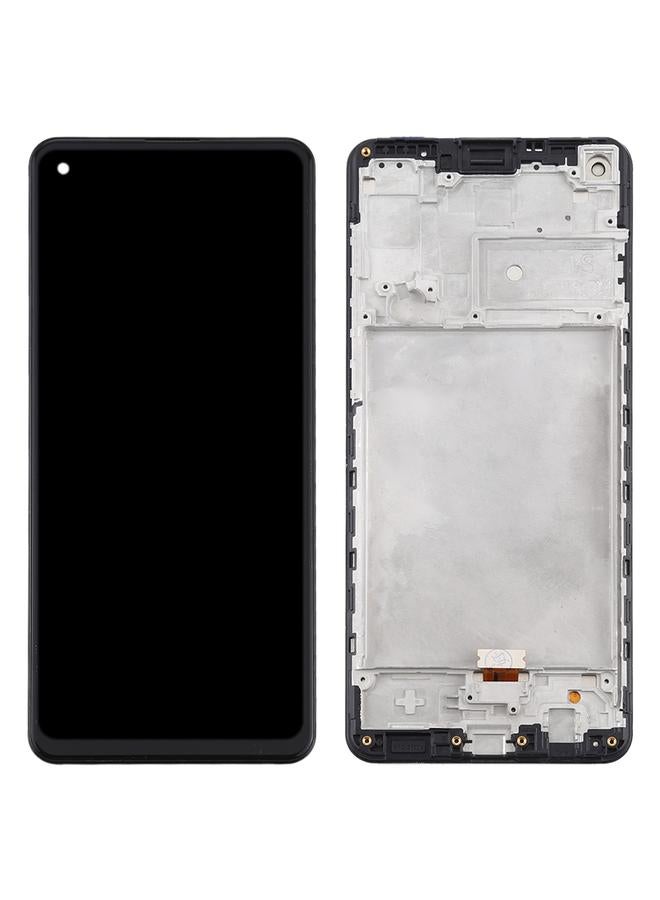 erorex Replacement OEM LCD Screen for Samsung Galaxy A21s / SM-A217 Digitizer Full Assembly with Frame Black - Image 3