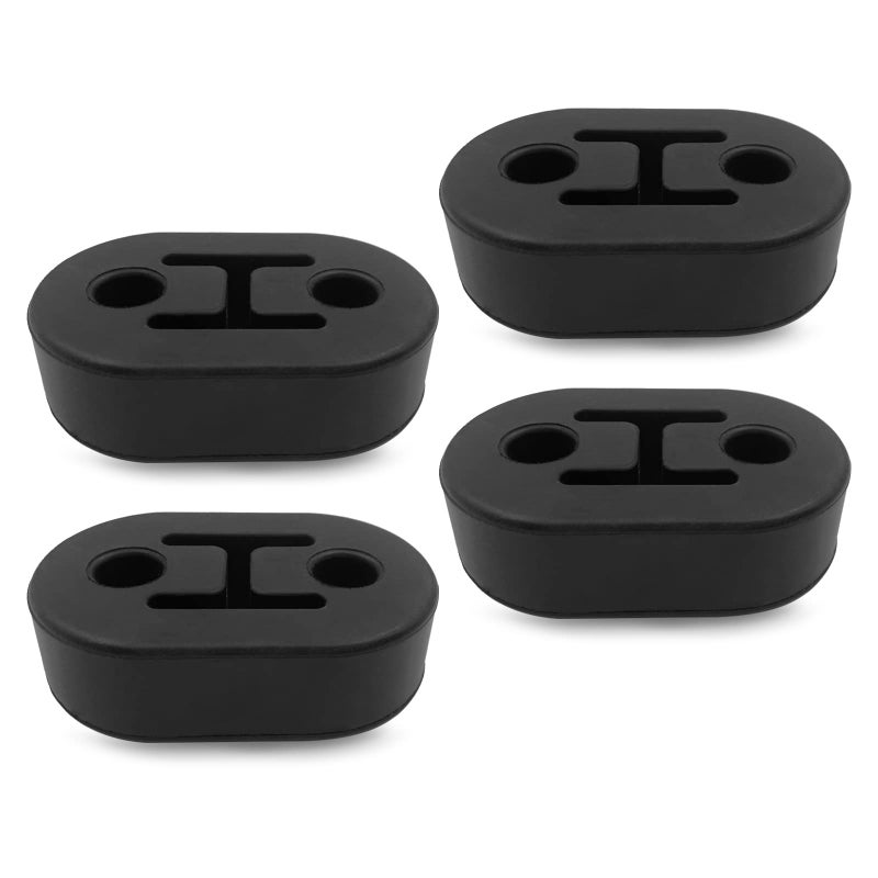 Exhaust Hanger Universal Heavy Duty Rubber Insulator Bracket Bushing Mount Muffler Insulator Shock Absorbent Mount Bracket HighDensity Muffler