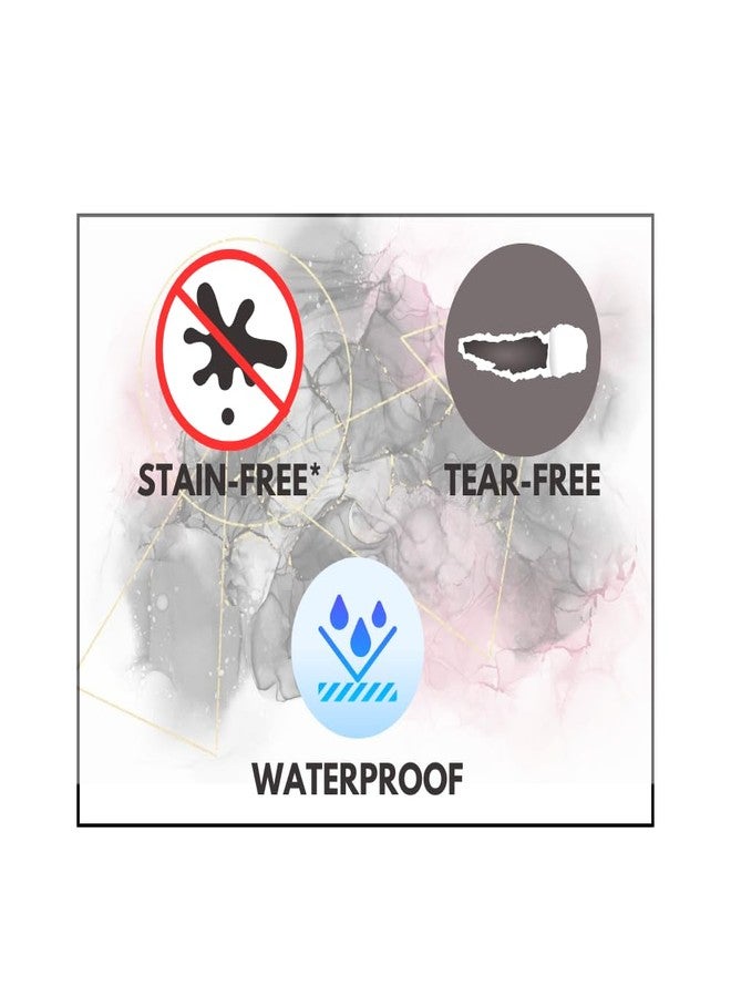 NARA SYNTHETIC PAPER NARA Pape | Alcohol Ink Paper | for Alcohol Ink Art Painting | 8 inches Diameter Circle | 430 microns320 GSM | Heavy Paper | 10 Sheets | 100 percent Stain-Free, White - Image 4