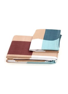 Flat Bed Sheet With Free 2 Pillow Cases 220x240 Cm
