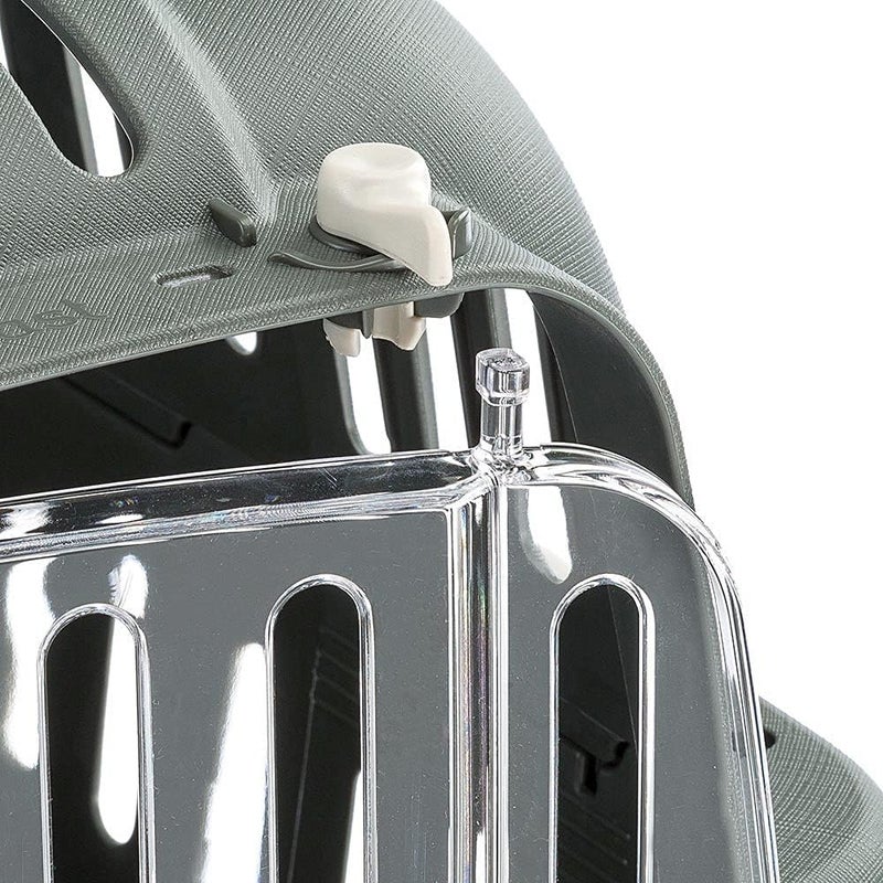 Ferplast Cat Carrier, Small Dog Carrier, Dogs and Cats up to 5 kg, Shockproof Transparent Door, Ventilation Slots, 32 x 47 x h 29 cm, JET 10 Dog Travel Crate, Cat Travel Carrier, Grey - Image 5