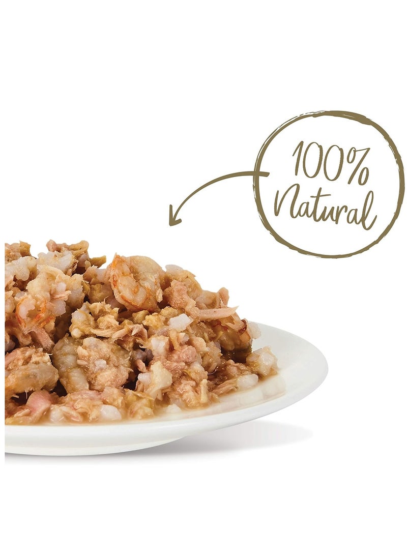 Applaws 10 قطع طعام رطب للتونة مع الجمبري للقطط والقطط الصغيرة 60 جرام - Image 4