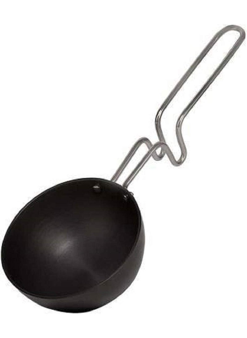 KD ZONE KD ZONE Ufinite Aluminum Anodised Dal Tadka Pan Black 10 cm  - Image 2