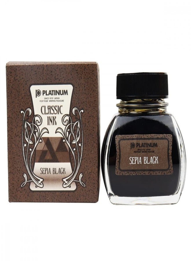 Platinum pen pen classic ink INKK-2000 # 66 sepia black - Image 1