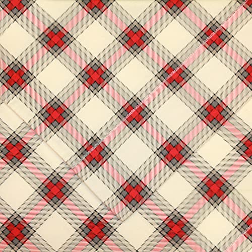 Pointehaven 180 GSM Luxury 100% Soft Cotton Printed Flannel Sheet Set, Twin XL, Manchester - Warm & Cozy - Pre-Shrunk -Deep Pockets - Elastic All Around-Comfy Double Brushed - - Image 4