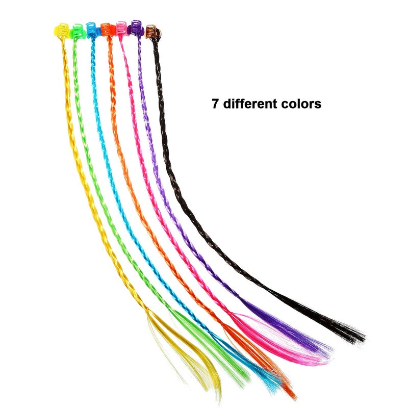 بيميمو حزمة وصلات تمديد للشعر مُضفرة من النايلون من 21 قطعة - Image 5