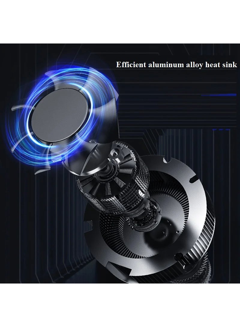 iPad Radiator Magnetic Tablet Cooler For iPad Universal Radiator Portable Phone Cooler Frost Series Radiator For Mobile Gaming Tiktok Live Streaming - Image 4
