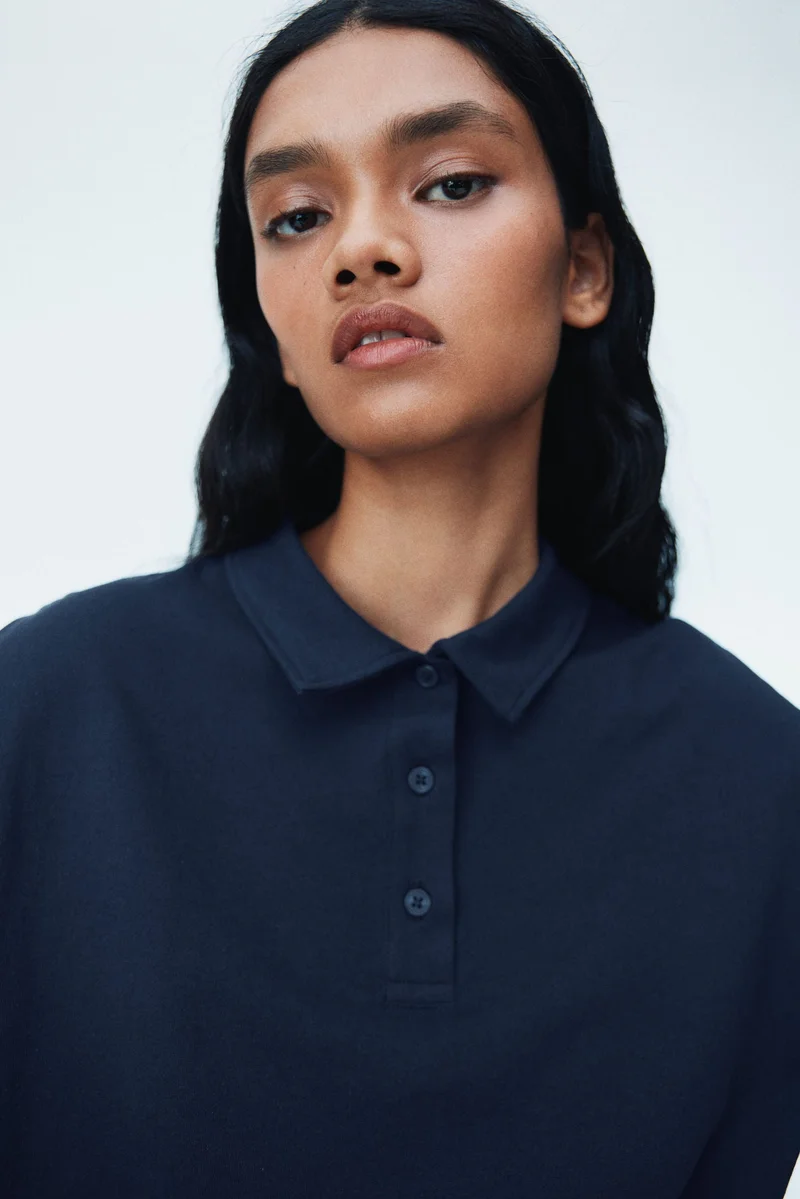 اتش اند ام تي-شيرت بولو قطني