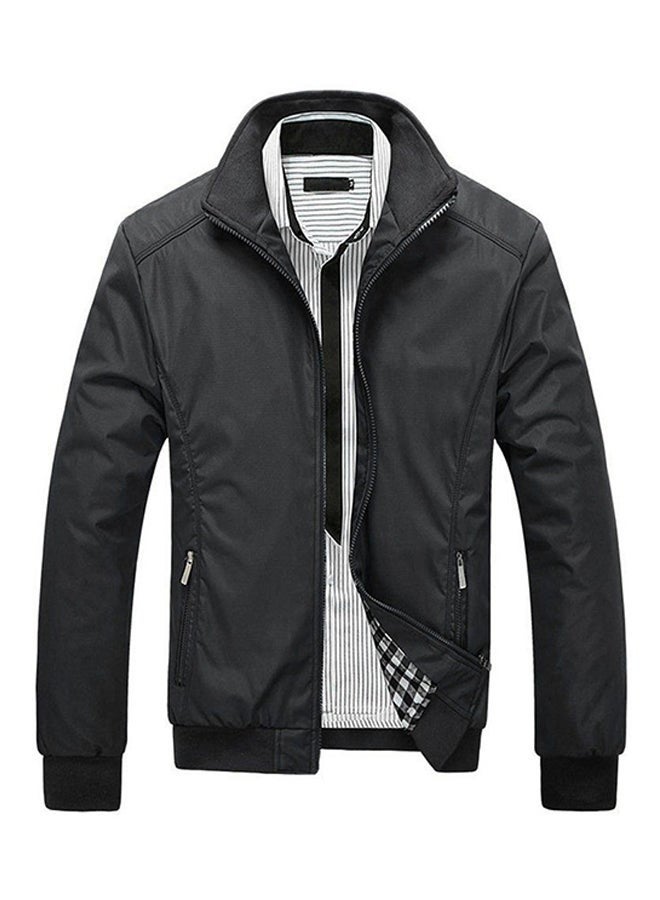 Men's Casualshell spring Autumn Business Style Slim  Jacket Zip Up Outdoor Recreation Coat  - Image 1