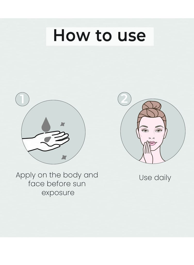 O3+ Whitening Face Cream SPF 30 Sunscreen for Skin Brightening UVA UVB and Sun Tan Protection 50g - Image 4