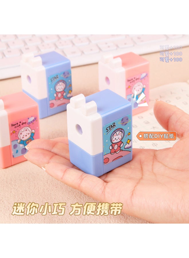 HELPS Creative Cartoon Pencil Sharpener For Primary School Children's Pencil Sharpener Portable Single Hole Pencil Sharpener Stationery - Image 4