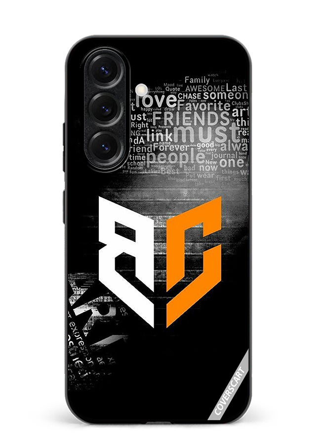 Protective Case Cover For Samsung Galaxy S25 Bg Logo Design Multicolour