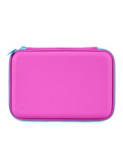 SMILY KIDDOS Smily Single Compartment Pencil Case Pink Stylish Cute Large Capacity Hardtop EVA Pencil Case Organizer School Kids Girls Women Pen Holder Pouch Multi Purpose Pink  - Image 2
