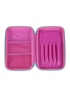 SMILY KIDDOS Smily Single Compartment Pencil Case Pink Stylish Cute Large Capacity Hardtop EVA Pencil Case Organizer School Kids Girls Women Pen Holder Pouch Multi Purpose Pink  - Image 5