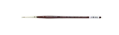 Grumbacher Goldenedge Golden Toray Round Watercolor Brush, Synthetic Bristles, Size Z (4620.Z) - Image 3
