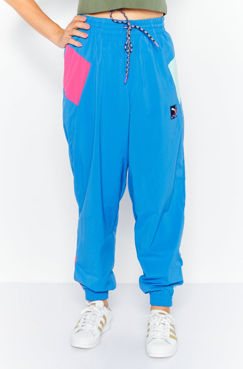 PUMA Women Sportswear Fit Training Track Pants, Blue  - Image 1