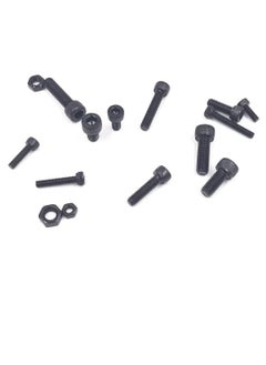 Y&D Cap Screws 50pcs Socket Screw Set M2 M2.5 M3 M4 M5 M6 M8 Flat Head Countersunk Black Grade Alloy Steel Hex Fastener (Size: 20mm, Type: M6)  - Image 4