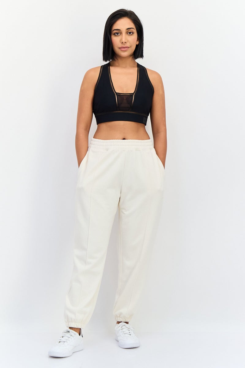 Ivy Park Women Sportswear Fit Sleeveless Training Bra, Black  - Image 3