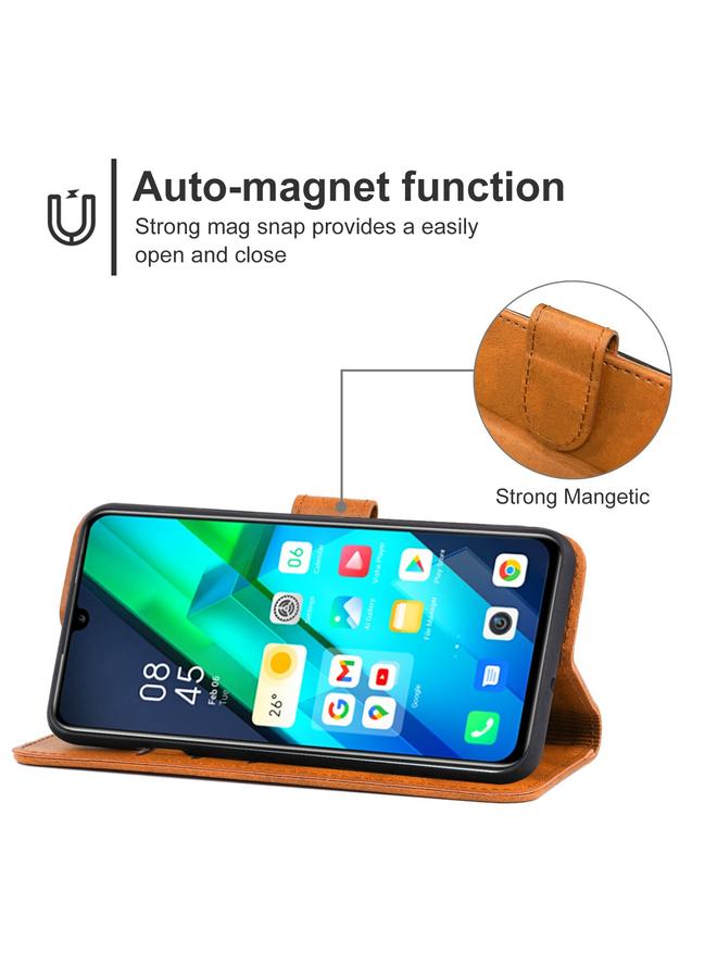 The Bros Phone Case For Infinix Note 12 G96 Leather Phone Phone Case - Image 4