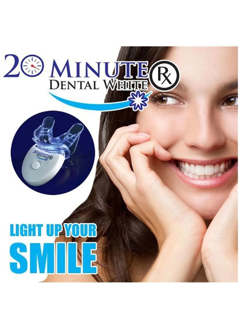 20 Minute - 20 Minute Dental Whitening Light Set White/Clear - Image 1